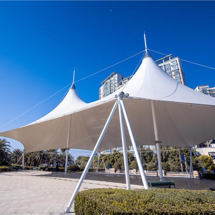 循化膜结构景观棚