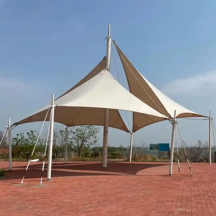 循化膜结构景观棚