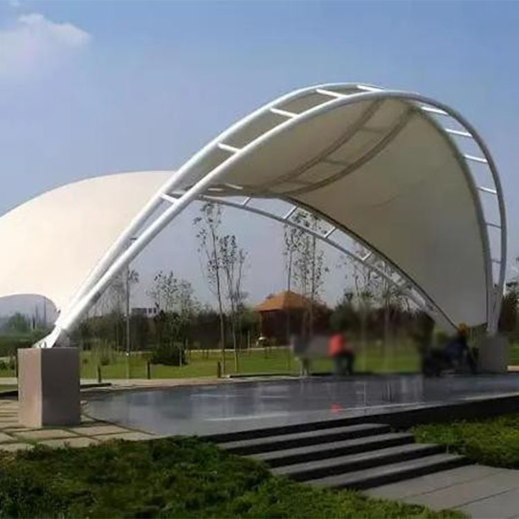 循化膜结构景观棚