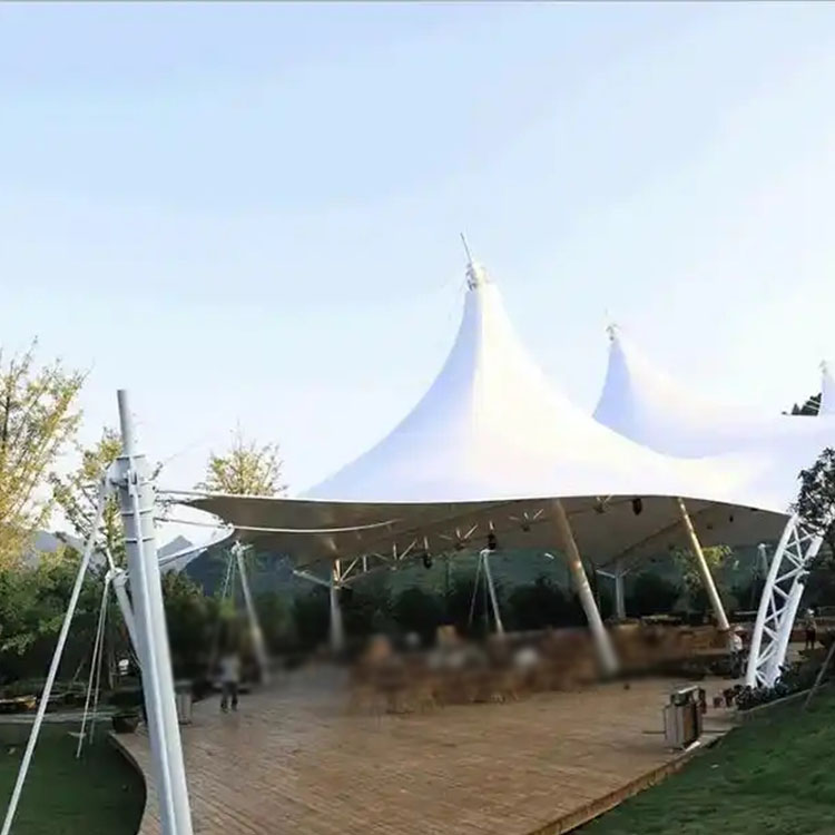 循化膜结构景观棚