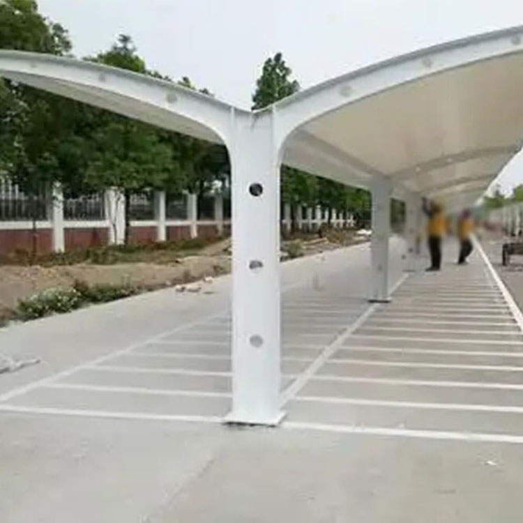 循化膜结构电动车棚