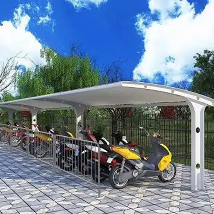 循化膜结构电动车棚