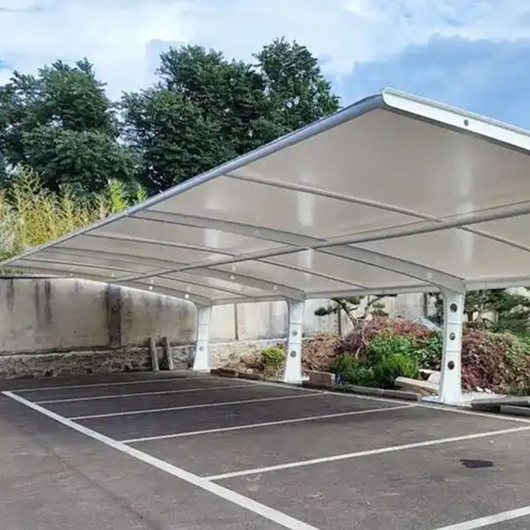 循化膜结构汽车棚