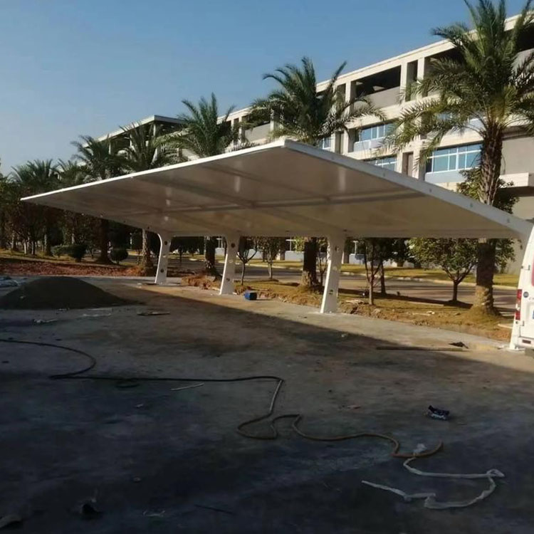 循化膜结构汽车棚